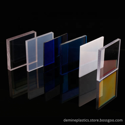 Polycarbonate color sheet roofing awing panel